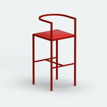Görseli Galeri görüntüleyiciye yükleyin, Maçka Bar Sandalyesi, Kırmızı