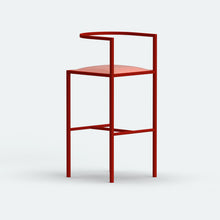 Görseli Galeri görüntüleyiciye yükleyin, Maçka Bar Sandalyesi, Kırmızı