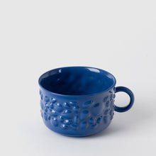 Görseli Galeri görüntüleyiciye yükleyin, Justine Kulplu Cappuccino Fincanı, Lacivert