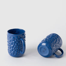 Görseli Galeri görüntüleyiciye yükleyin, Justine Kulplu Latte Fincanı, Lacivert