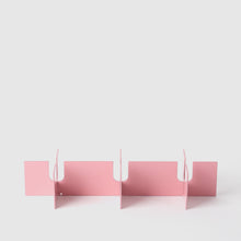 Görseli Galeri görüntüleyiciye yükleyin, Esnaf Üçlü Mumluk, Pembe