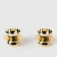 Görseli Galeri görüntüleyiciye yükleyin, Kubbe Hediye Tealight Mumluk Seti II, Pirinç