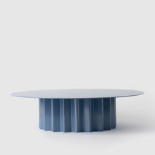 Görseli Galeri görüntüleyiciye yükleyin, Esnaf Dairesel Sunum Tabağı, Mavi